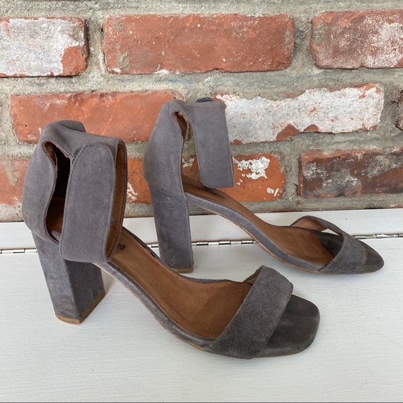 Jeffery Campbell grey suede heels - Picture 3 of 6